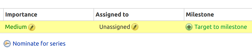 Assign Launchpad Bug