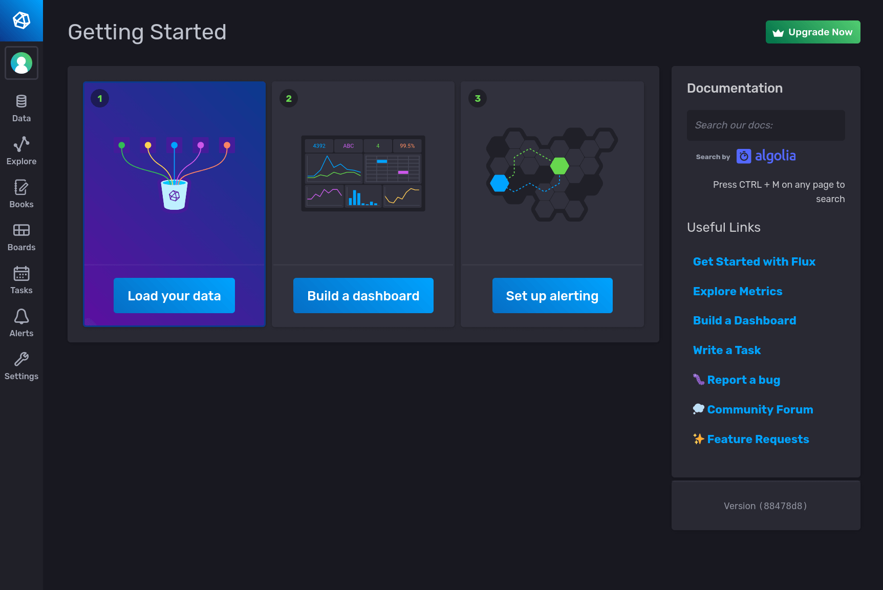 InfluxDB Cloud Home