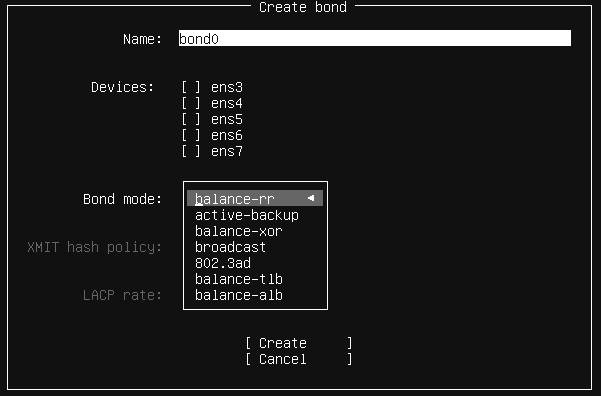 create bond