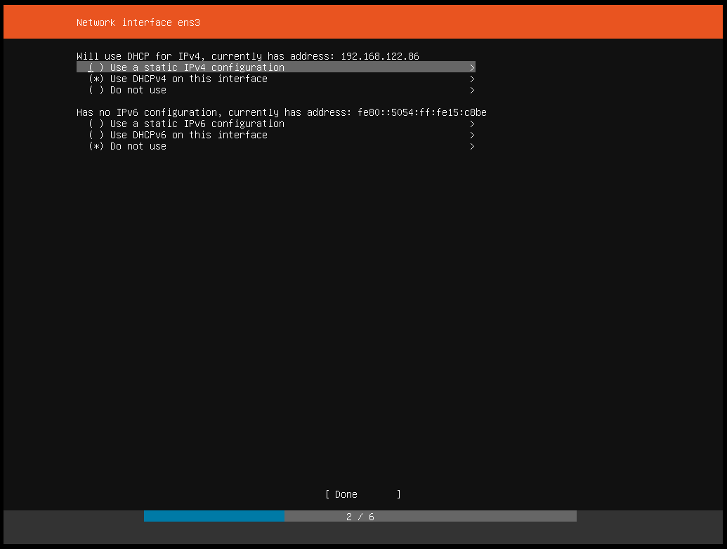 ens3 setup